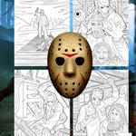 Friday the 13th Coloring Book