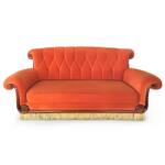 Friends Central Perk Orange Couch Replica