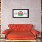 Friends Central Perk Orange Couch Replica