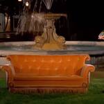 Friends Central Perk Orange Couch Replica
