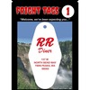 Fright Tags Key Tags - Bates Motel, Overlook Hotel, Camp Crystal Lake, and More