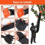 Fruit Picker Tool w/ Collection Funnel and Bag - Continuous Harvesting