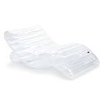 FUNBOY Super Clear Inflatable Chaise Lounger Pool Float