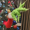 Furry Green Grinch Arm Ornament Holder for the Christmas Tree | The ...