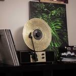 Fuse Rec - Vertical Vinyl Record Player w/ Album Cover Display Slot