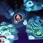 Futuristic Glow-in-the-Dark Playing Cards