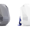 Futuristic Hardshell Backpack by Solid Gray