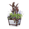 Galvanized Corrugated Metal Self-Watering Planters
