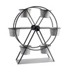 Galvanized Ferris Wheel Planter