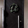 Galvanized Metal Bubble Wreath