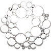 Galvanized Metal Bubble Wreath