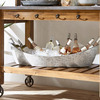 Galvanized Metal Party Boat Cooler
