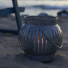 Galvanized Slatted Lanterns