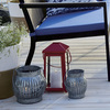 Galvanized Slatted Lanterns