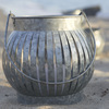 Galvanized Slatted Lanterns