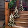 Galvanized Steel Christmas Tree Sculpture