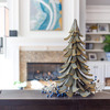 Galvanized Steel Christmas Tree Sculpture