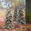 Galvanized Steel Christmas Tree Sculpture