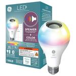 GE Multi-Color LED Light Bulb / Wireless Bluetooth Speaker