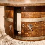 Genuine Napa Wine Barrel Fire Pit / Table