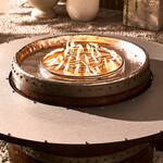 Genuine Napa Wine Barrel Fire Pit / Table