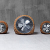 Gervasoni Wind - Handwoven Wicker Fans