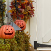 Ghost and Pumpkin Halloween Pathway Lanterns