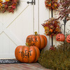 Ghost and Pumpkin Halloween Pathway Lanterns