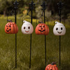 Ghost and Pumpkin Halloween Pathway Lanterns