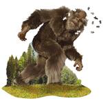 Giant 1,000 Piece Sasquatch-Shaped Jigsaw Puzzle
