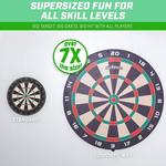 Giant 4 Ft Cork Dartboard