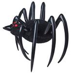 Giant 4-Ft Hanging Inflatable Furry Spider