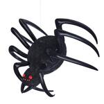 Giant 4-Ft Hanging Inflatable Furry Spider