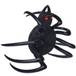 Giant 4-Ft Hanging Inflatable Furry Spider