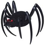 Giant 4-Ft Hanging Inflatable Furry Spider