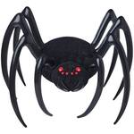 Giant 4-Ft Hanging Inflatable Furry Spider