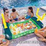 Giant 4-Ft Inflatable NFL Football Field Buffet Coolers