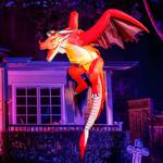 Giant 5-Ft Inflatable Hanging Dragon