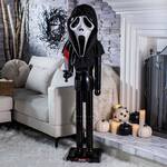 Giant 5-Ft Scream Ghostface Nutcracker Statue