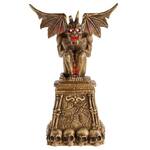 Giant 5.5-Ft Illuminated Gargoyle Statue