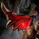 Giant 5.5-Ft Illuminated Gargoyle Statue