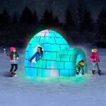 Giant 6-Ft Color-Changing Inflatable Igloo