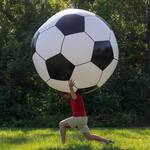 Giant 6ft Inflatable Soccer Ball