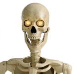 Giant 8 Foot Animated Talking Skeleton Statue