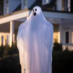 Giant 8 Foot Tall Illuminated Ghost Stakes