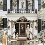 Giant 9-Ft Illuminated Nutcracker Statues
