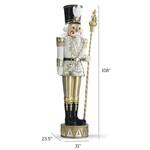 Giant 9-Ft Illuminated Nutcracker Statues