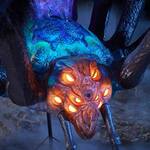 Giant 9.5-Ft Long Illuminated Arachnophobia Spider