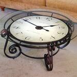 Giant Analog Clock Coffee Table