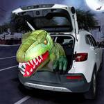 Giant Animated Inflatable T-Rex Dinosaur Trunk or Treat Car Decor